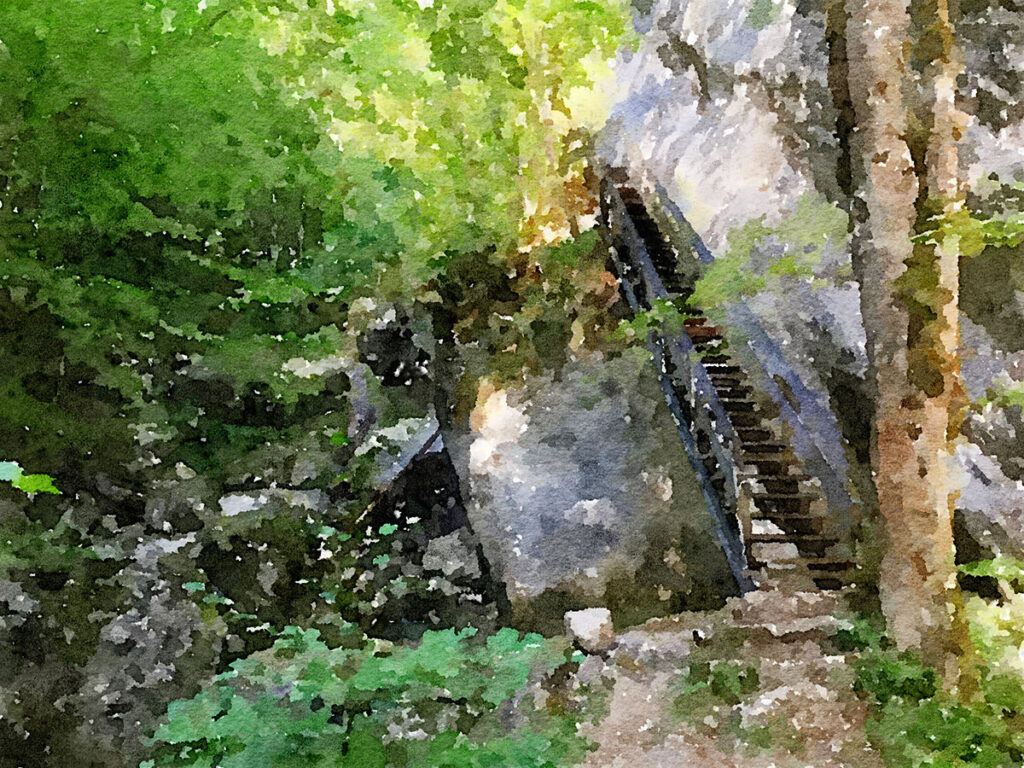 In der Schlucht Gorges de Perrefitte