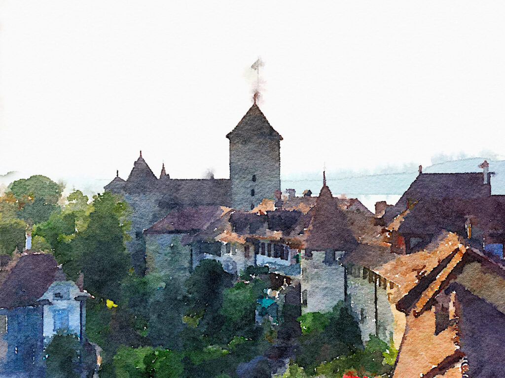 Die Altstadt von Murten