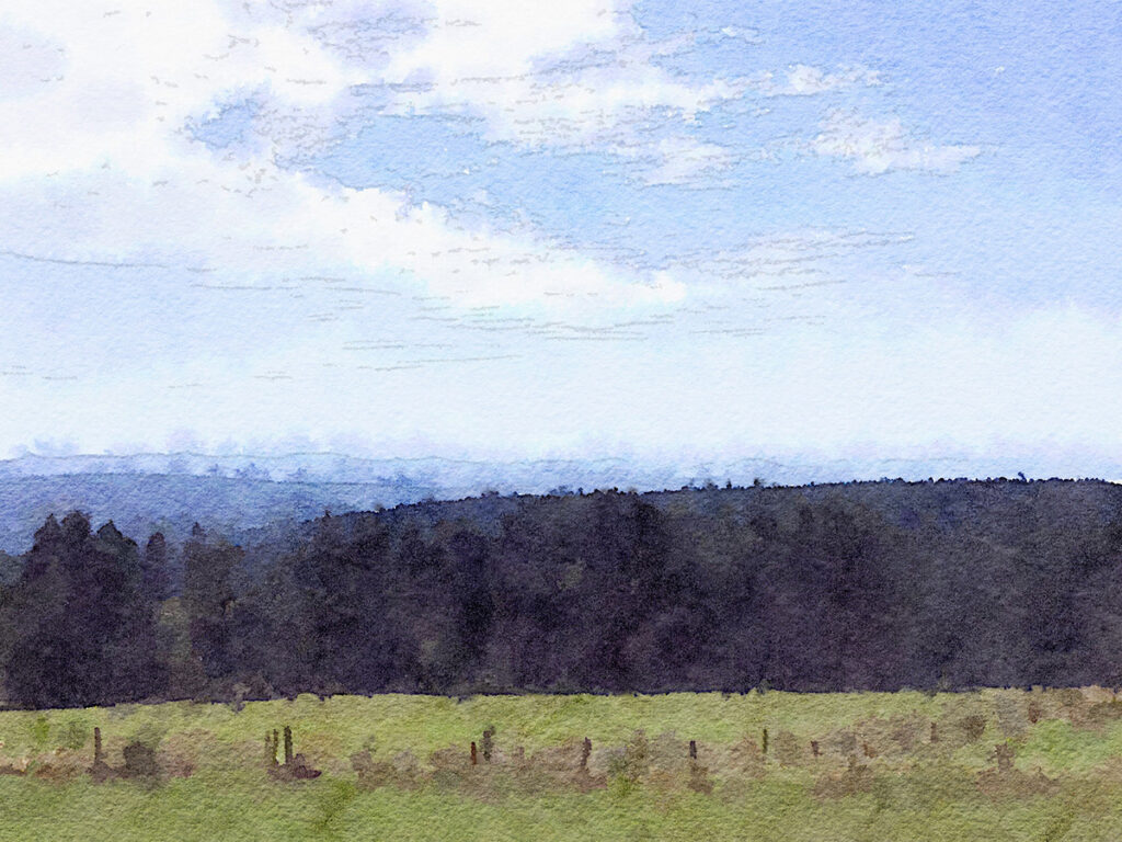 Jakobsweg bei Riotord