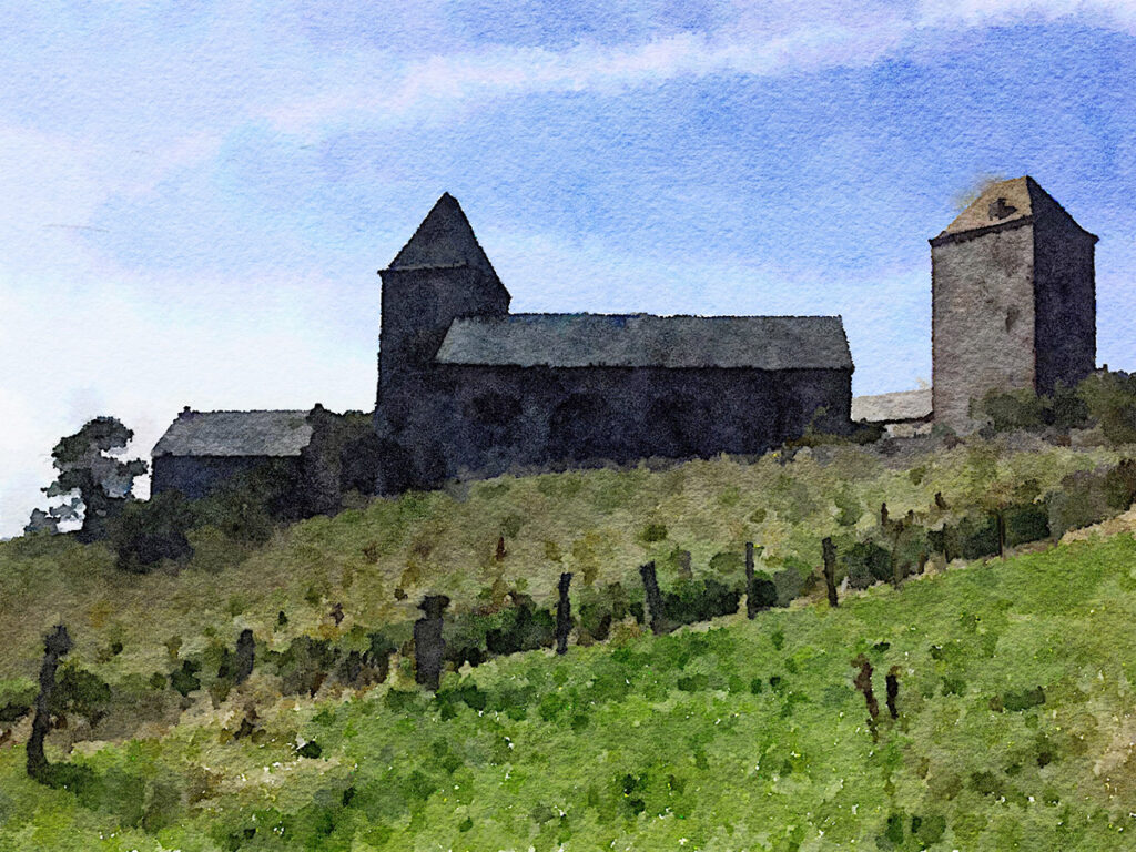 Kloster Hospiz Dômerie d’Aubrac bei Aubrac