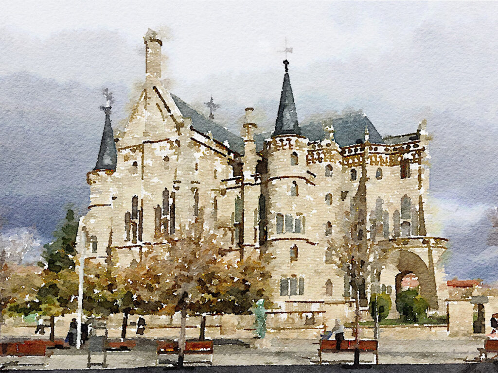 Bischofspalast in Astorga