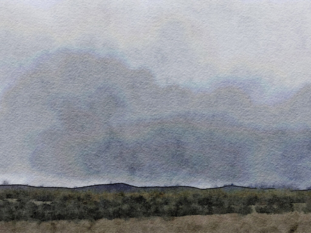 Regen in den Montes de León
