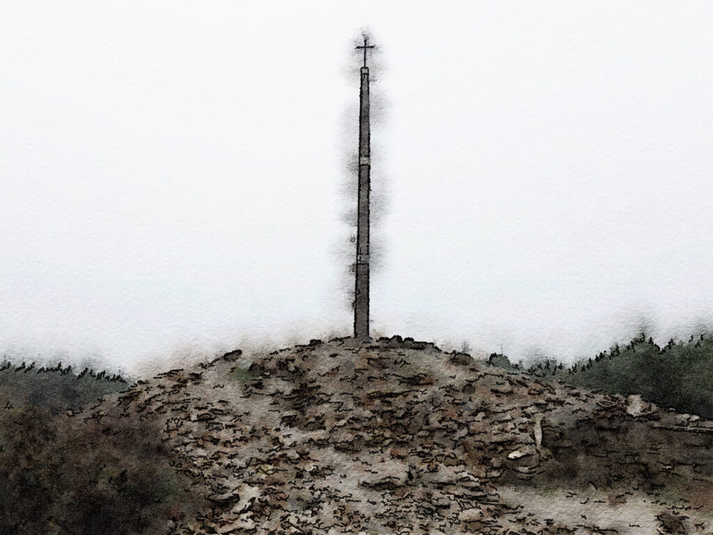 Cruz de Ferro in den Montes de León