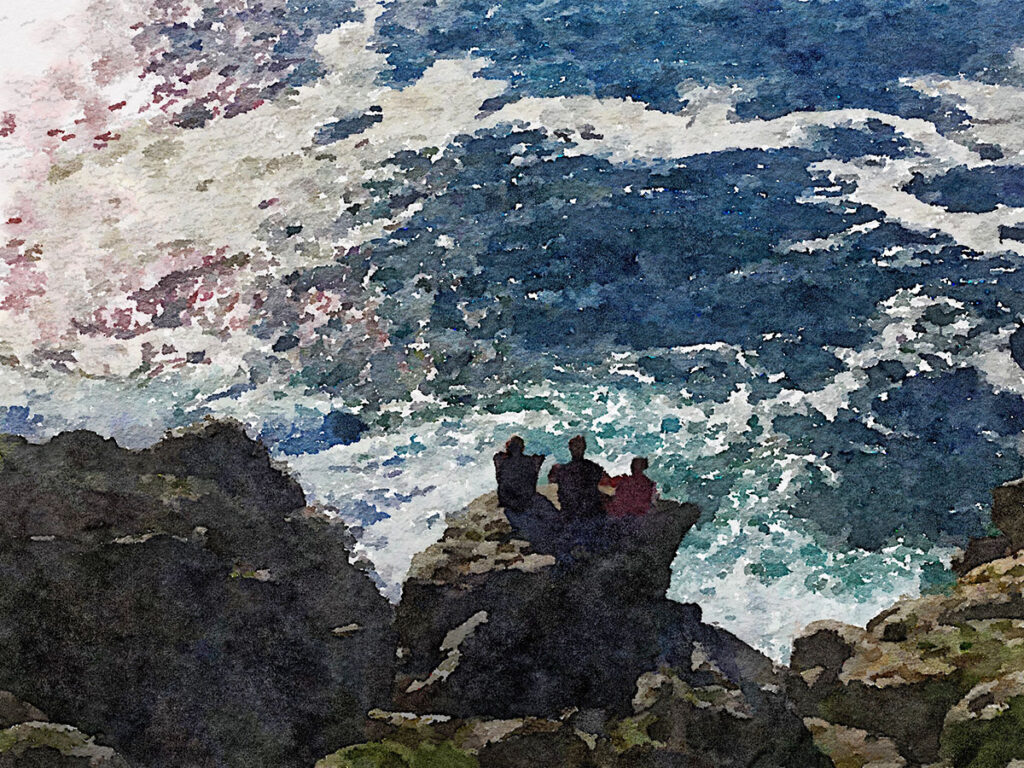 Ende der Welt am Kap Finisterre