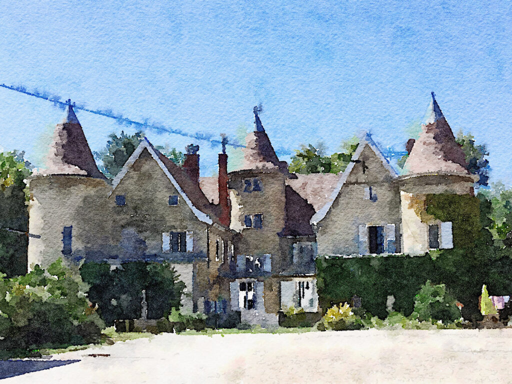 Gutshof bei La Frette