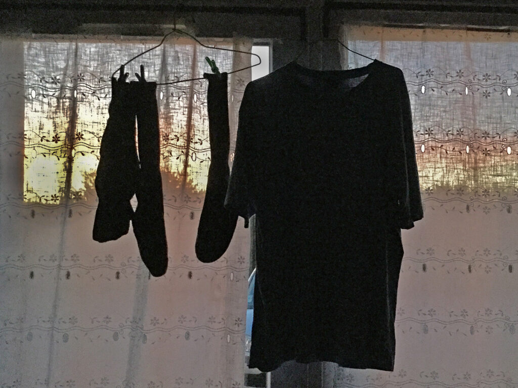 Unterhose-Socken-TShirt-Idylle