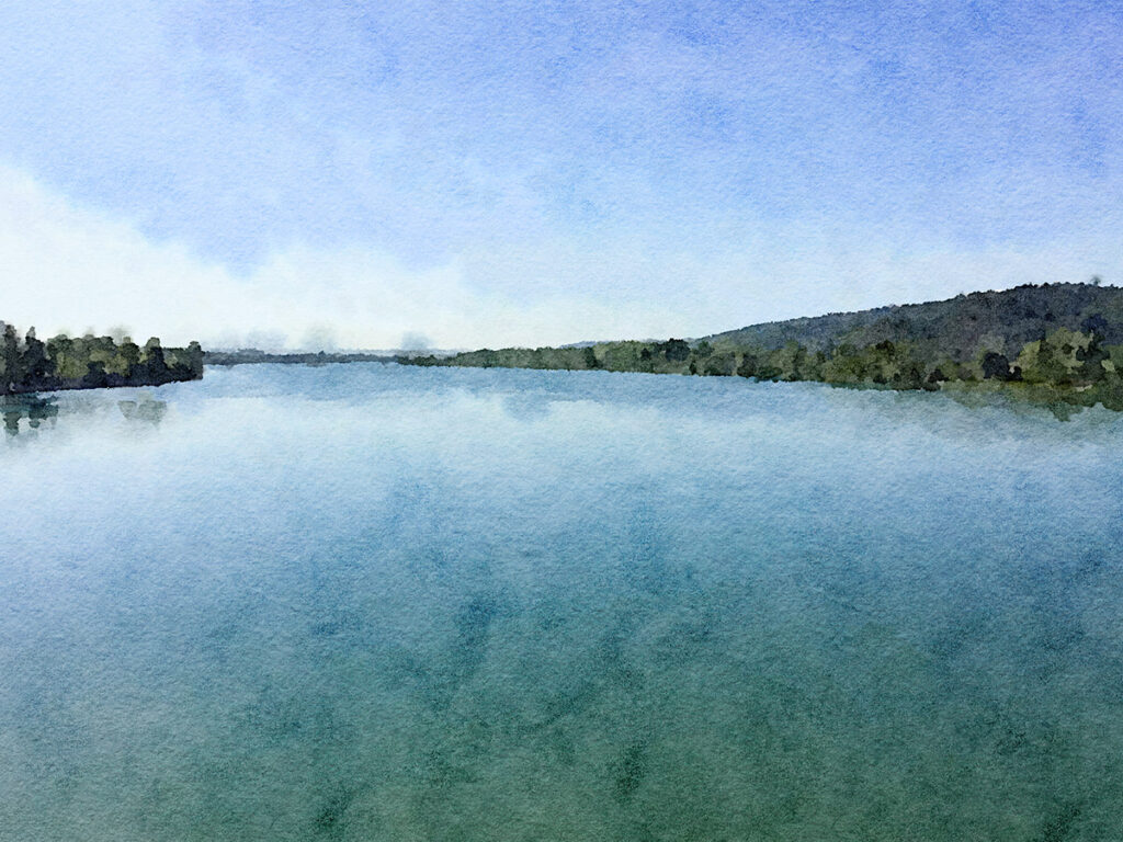 Erneute Überquerung der Rhone