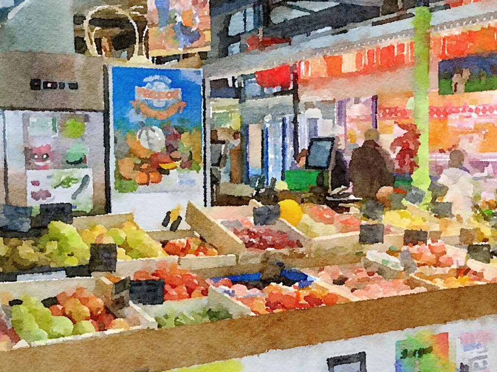 Bauernmarkt in Cahors (1)