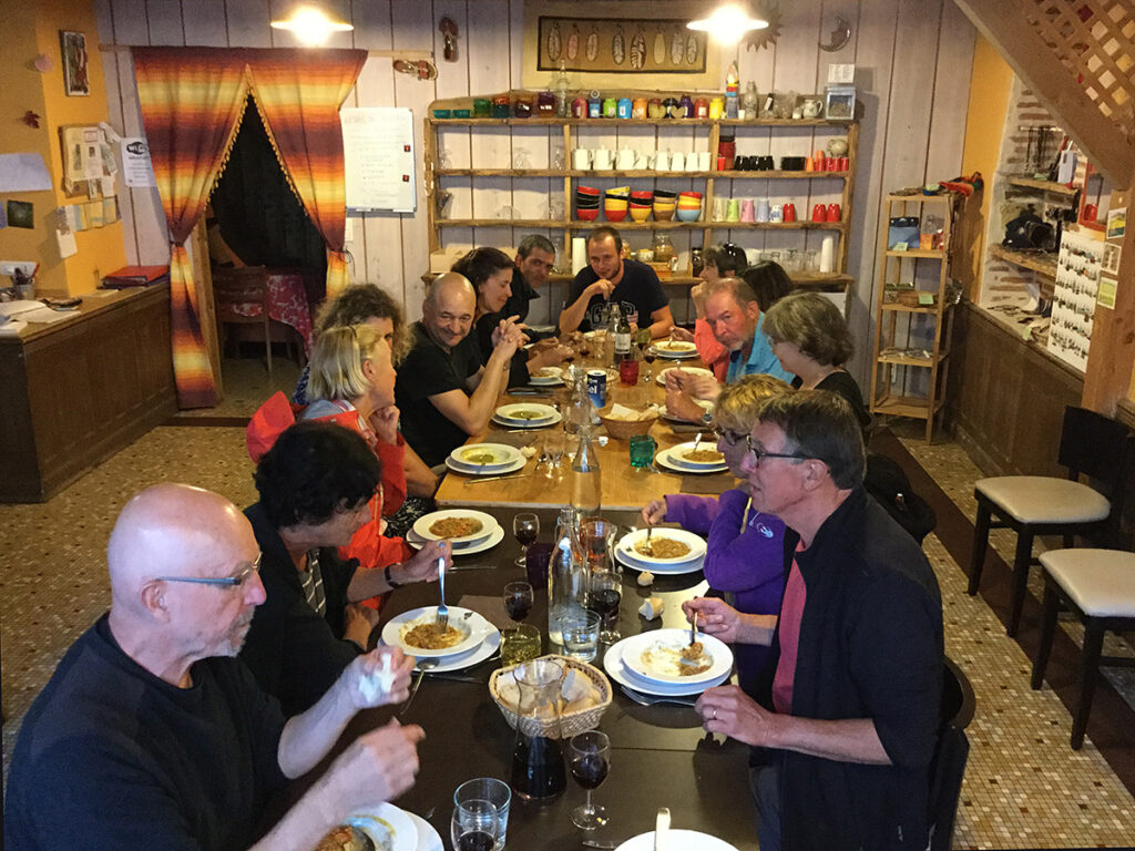 Abendessen in Aire-sur-l’Adour