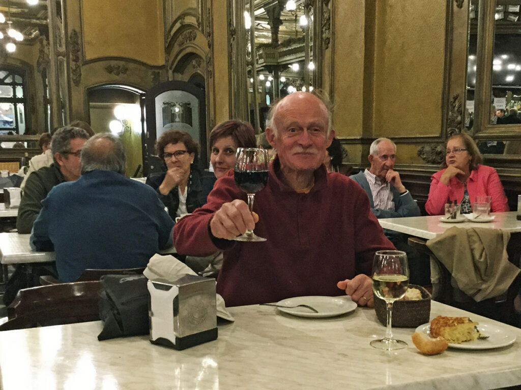 Hemingway-Café in Pamplona