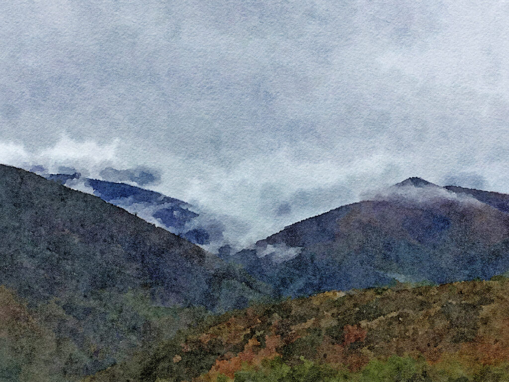 Wolken in den Montes de León
