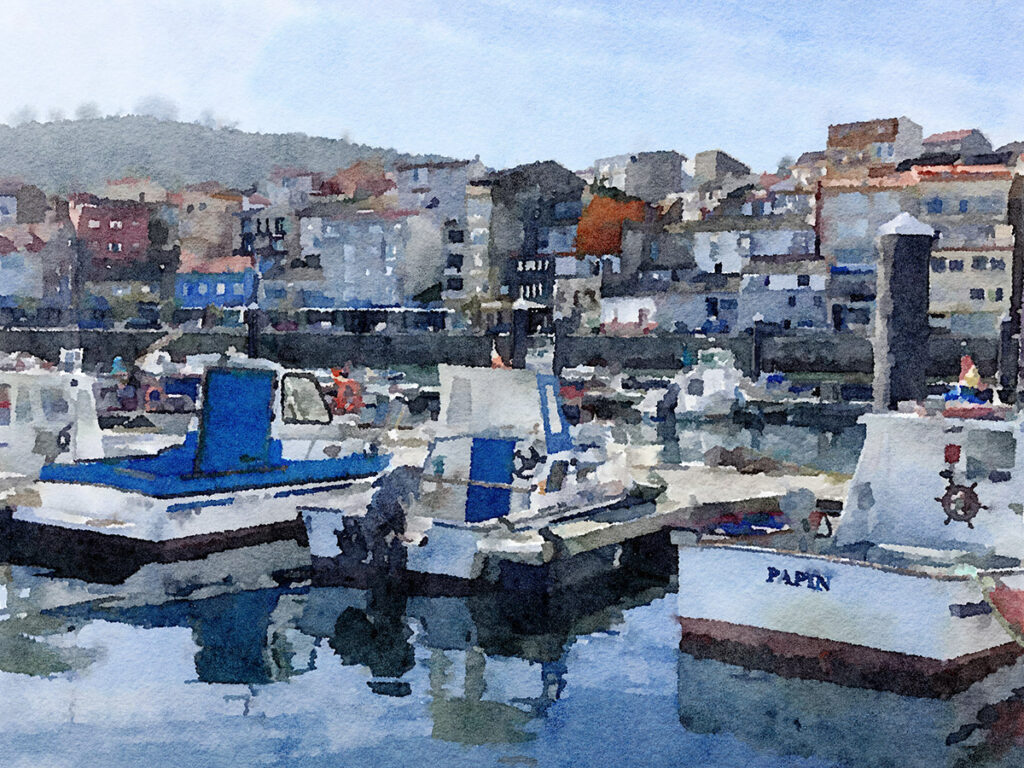 Hafen von Fisterra